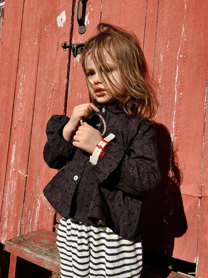 Bay Smock in Ink Cotton Lace