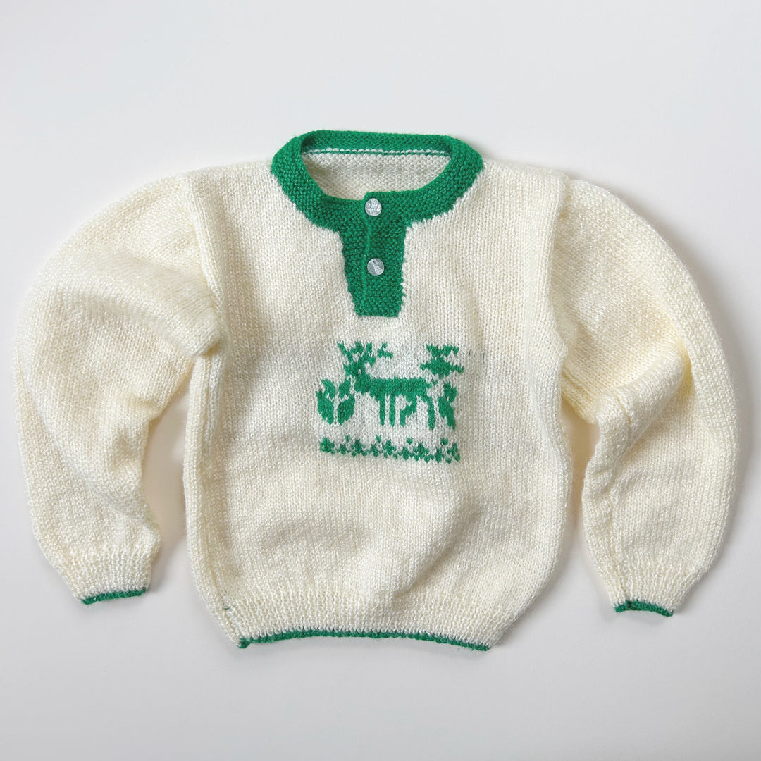 Vintage Knit Sweater Sz 3