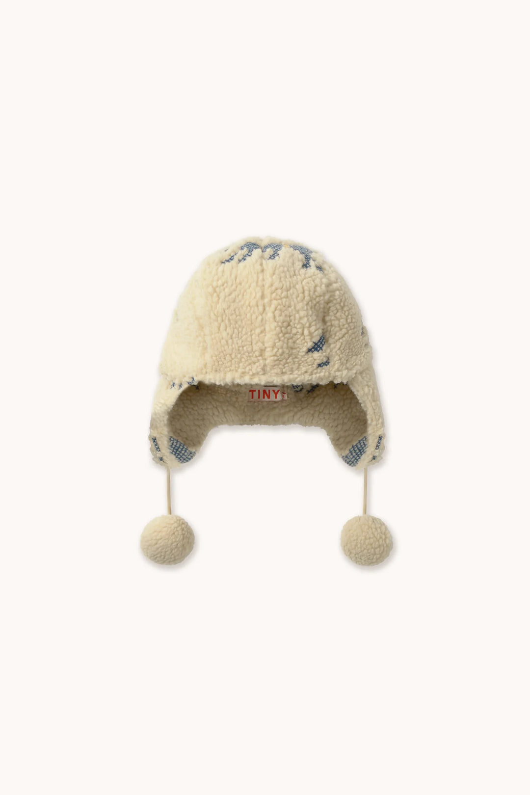 Horses High-Pile Earflap Beanie