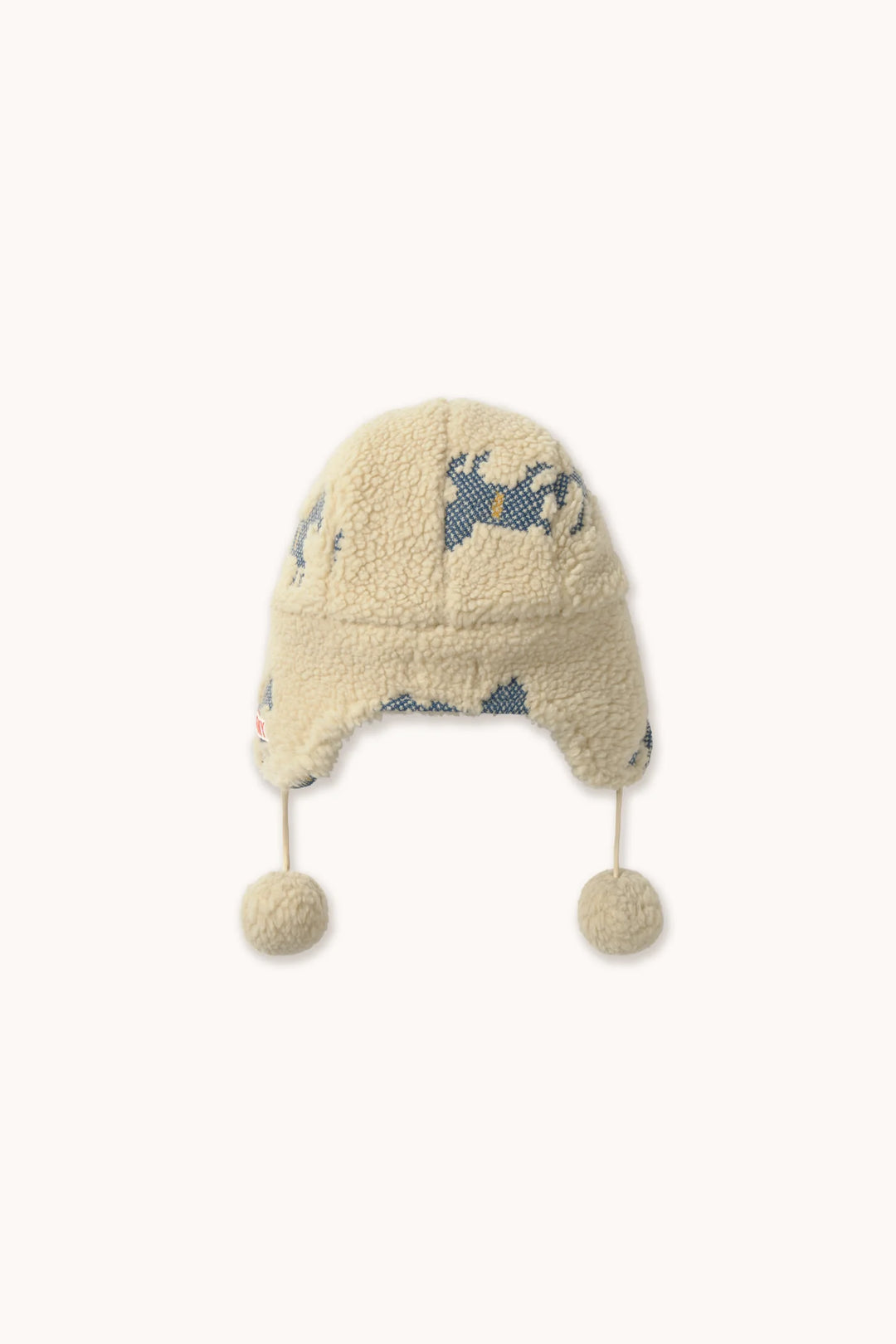Horses High-Pile Earflap Beanie