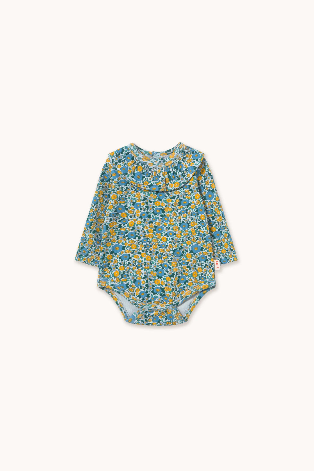 Flowers Pattern Rib Body