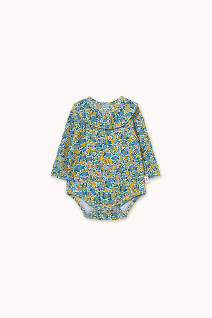 Flowers Pattern Rib Body