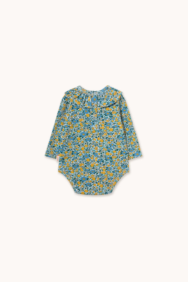 Flowers Pattern Rib Body