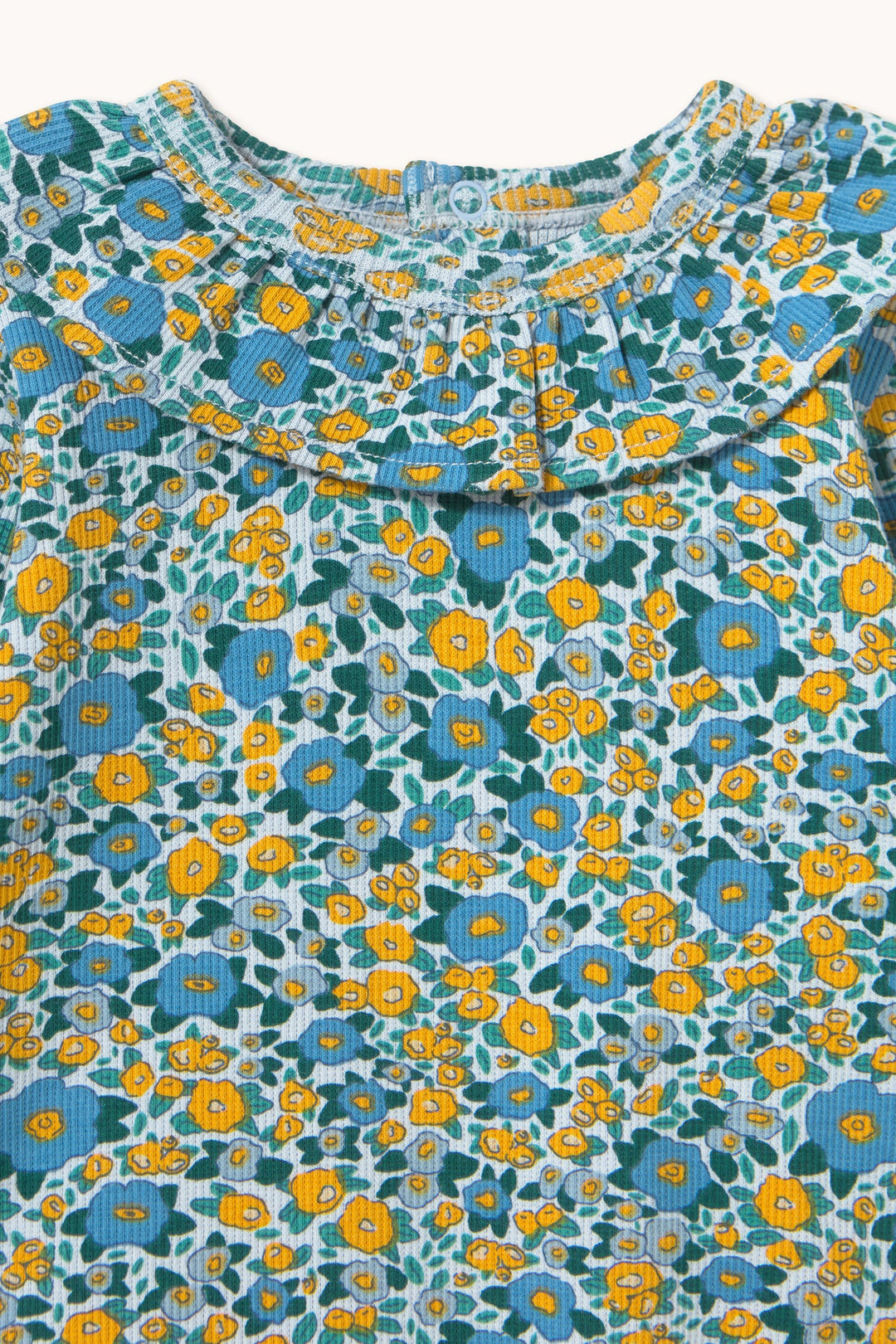 Flowers Pattern Rib Body