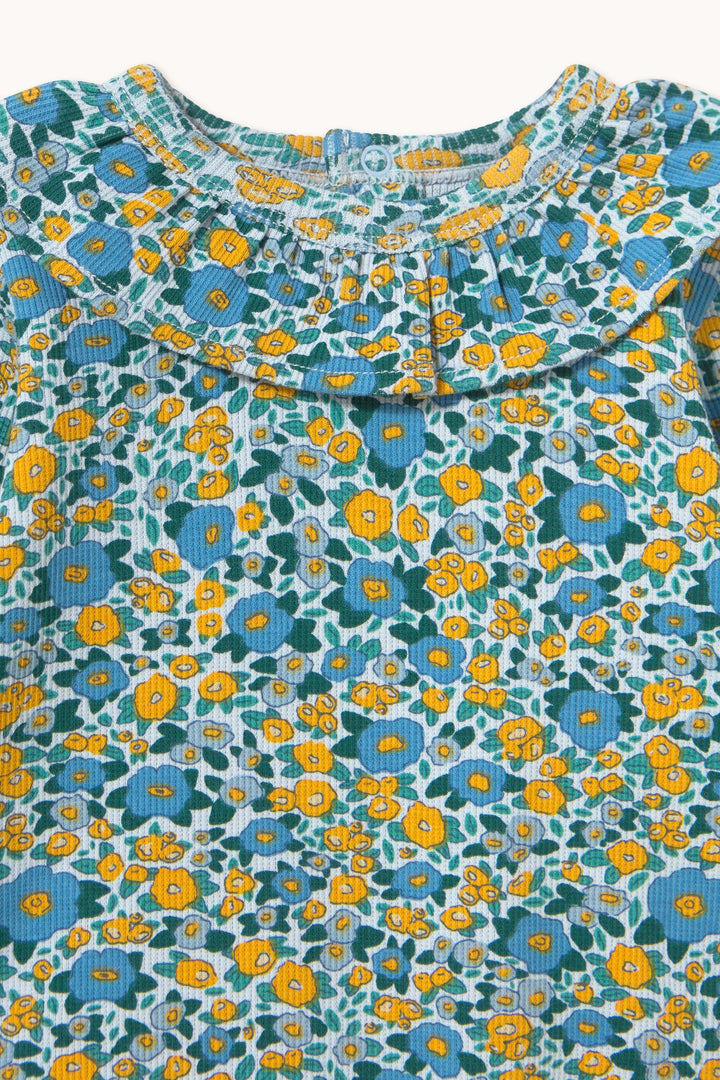 Flowers Pattern Rib Body