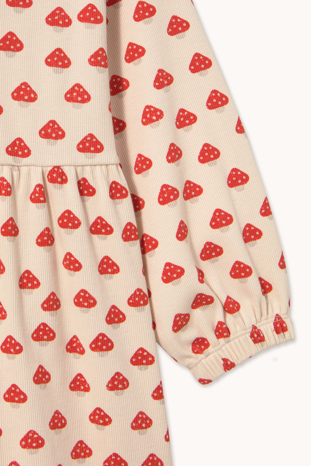 Mini Mushrooms Rib Dress