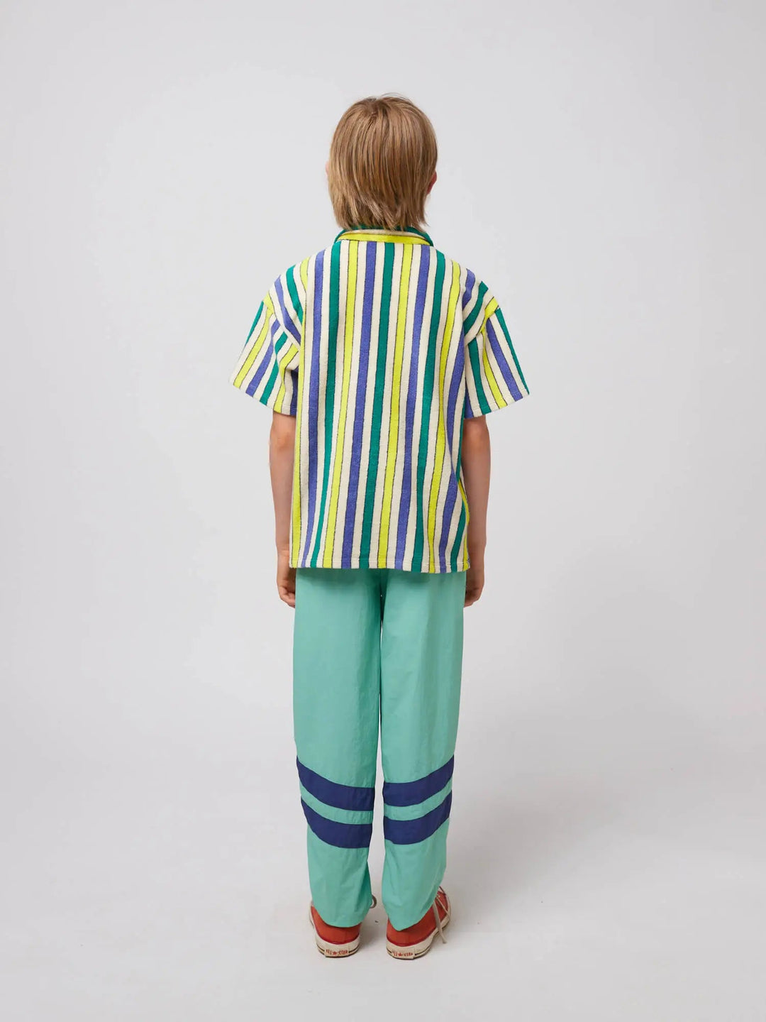 Multicolor Stripes terry cloth shirt