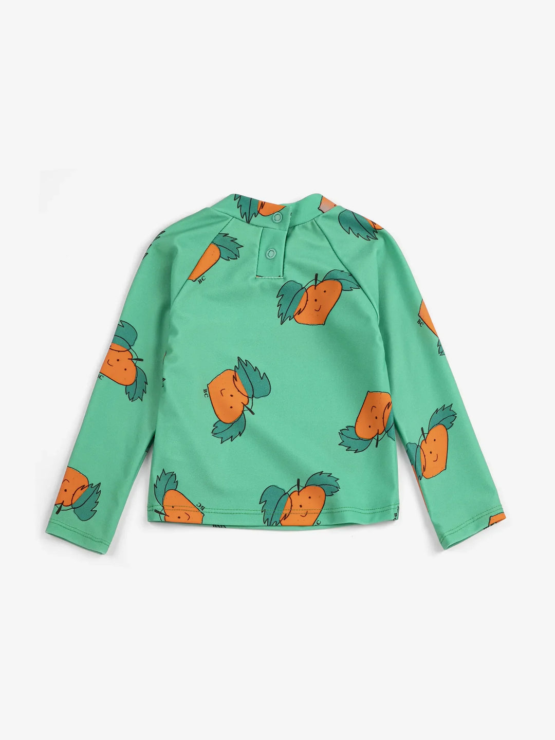 Tangerine all over swim T-shirt - baby