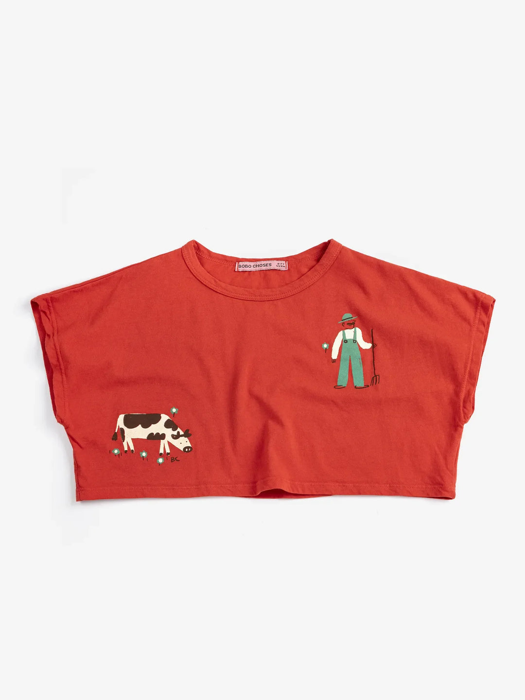 Farm Adventure cropped T‑shirt