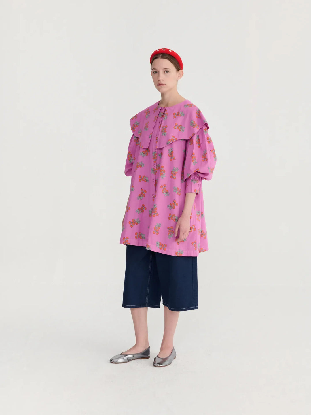 Juicy tomatoes big collar dress