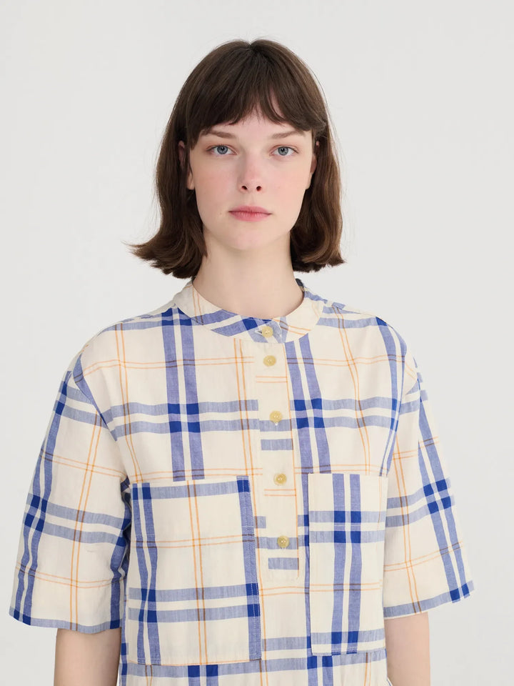 Fun Tartan Cotton Dress