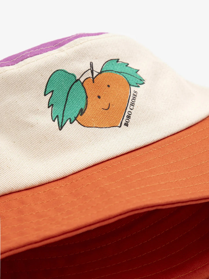 Tangerine bucket hat