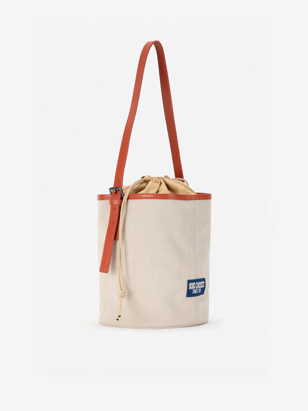 Canvas bucket bag