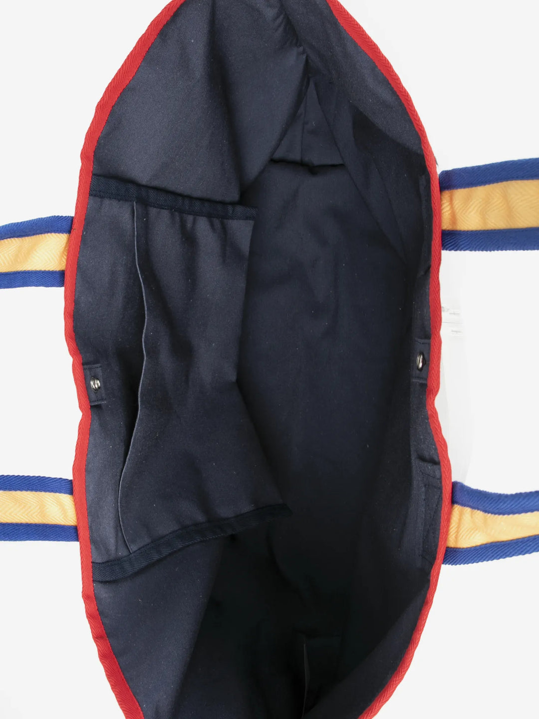 Color Block Cotton Bag