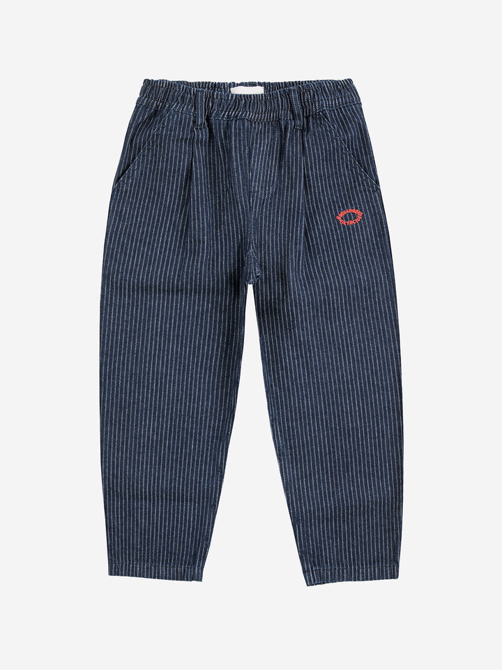 Tic Tac Toe Denim Pants