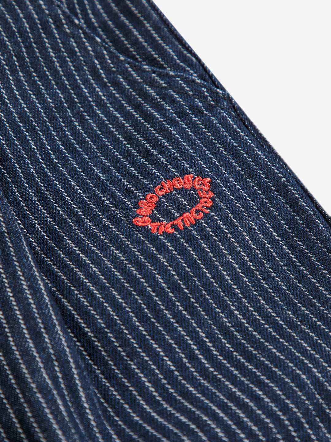 Tic Tac Toe Denim Pants