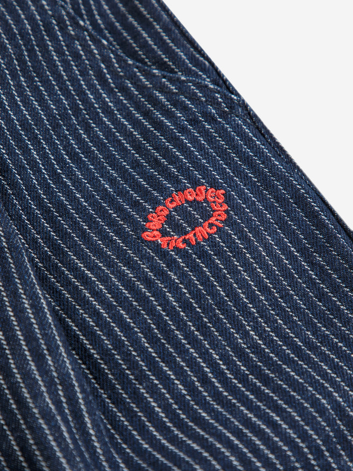 Tic Tac Toe Denim Pants