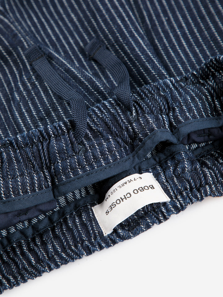 Tic Tac Toe Denim Pants