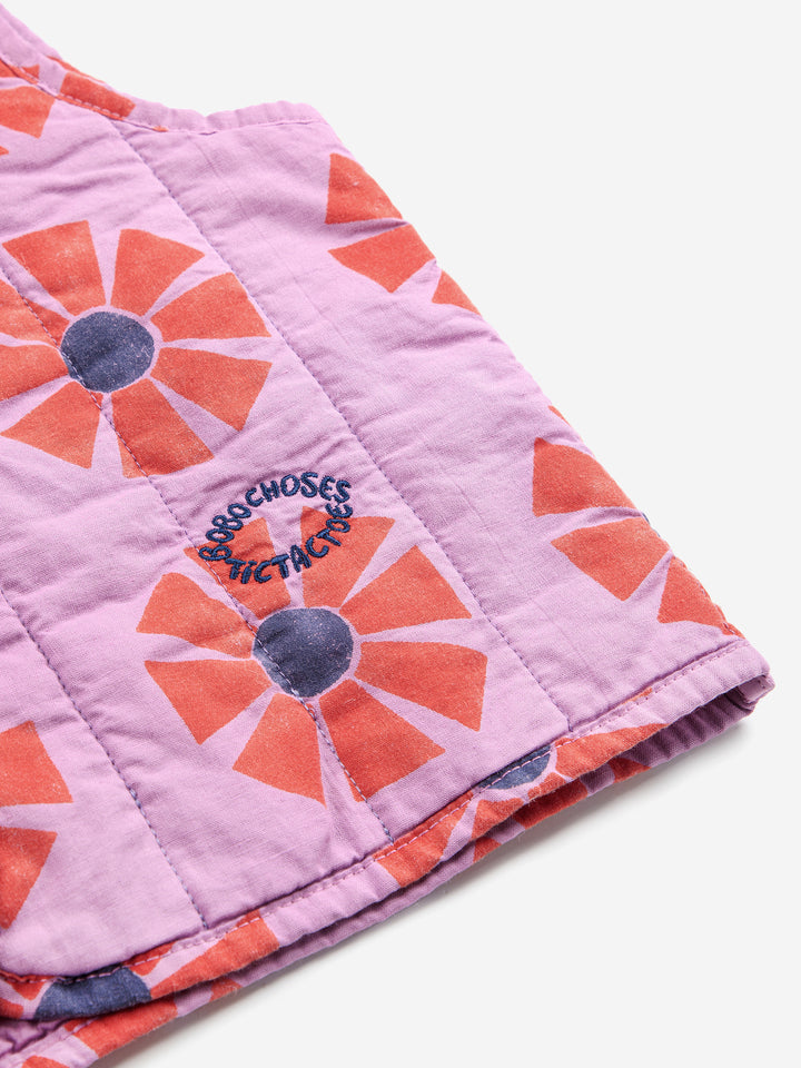 Kaleidoscope All Over Quilted Woven Vest