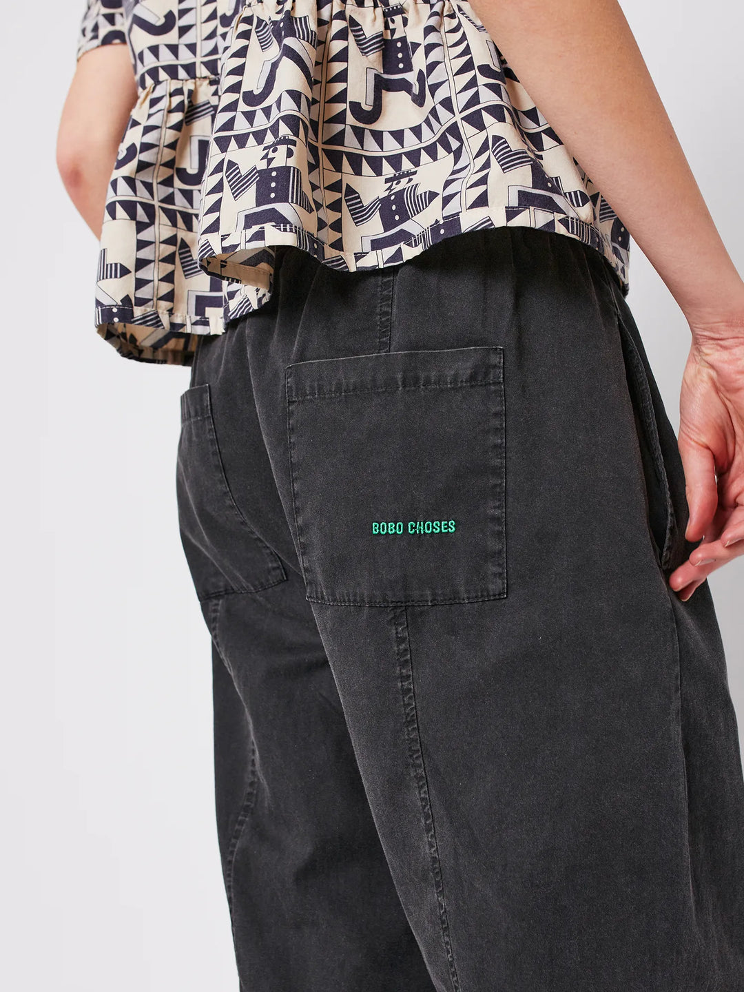 Dark Grey Cocoon Pants