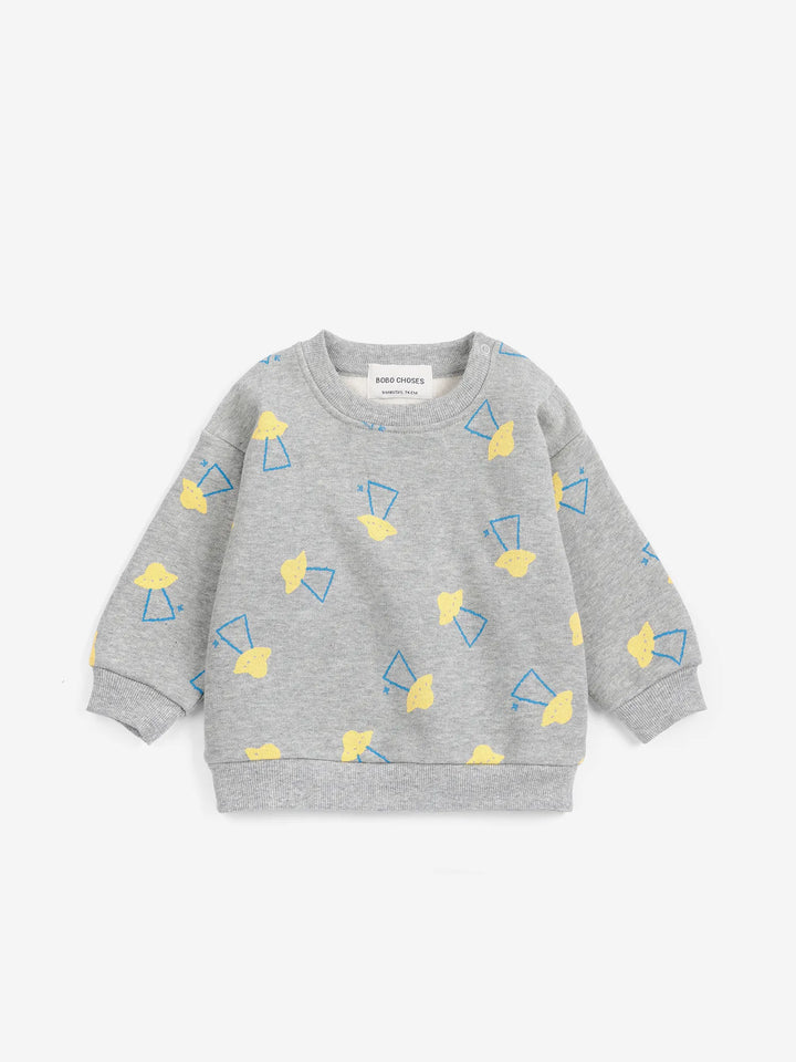 Pixel Abduction All Over Sweatshirt - Baby