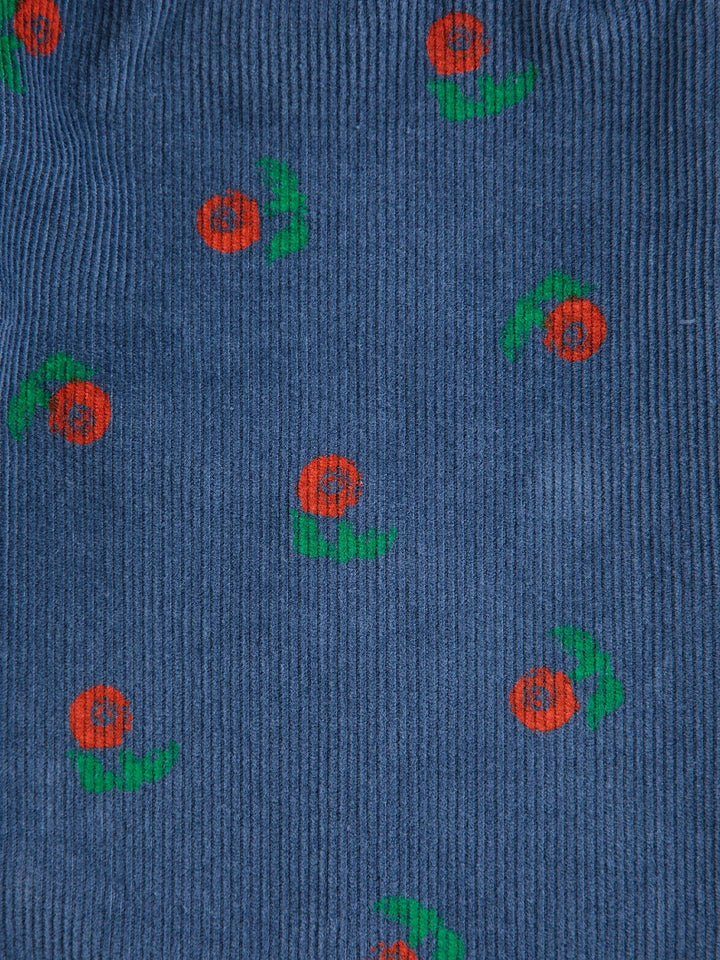 Stamp Bloom Corduroy Pants - Baby
