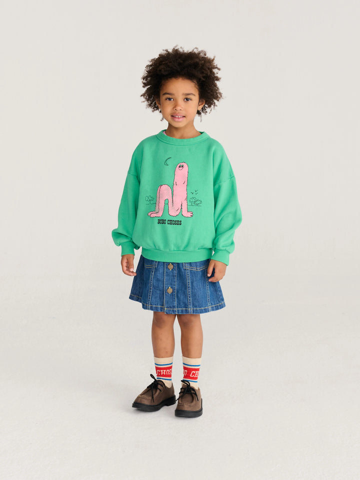 Long Puff Sweatshirt
