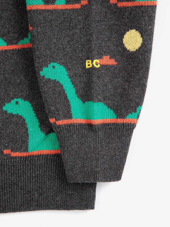 Lake Monster All Over Jacquard Jumper