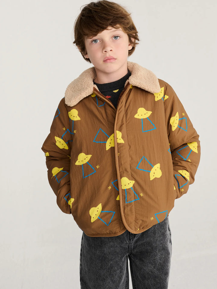 Pixel Abduction Reversible Jacket