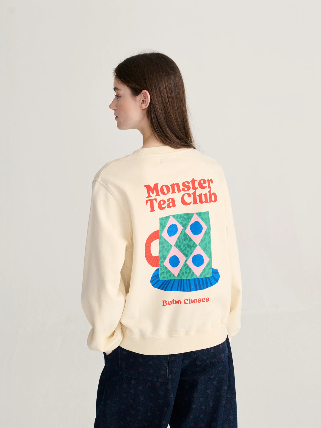 Monster Mug Fitted Sweatshirt