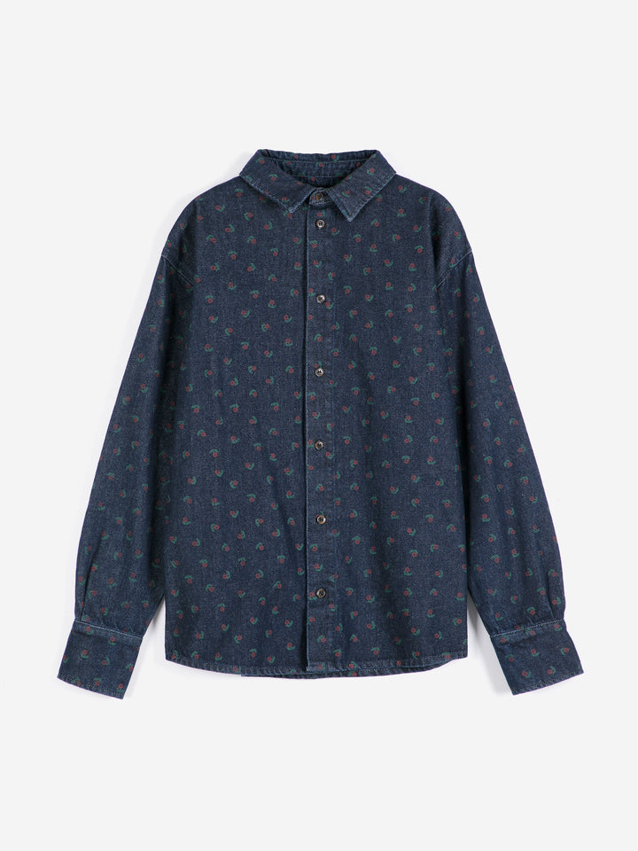Swamp Whirl Light Denim Shirt