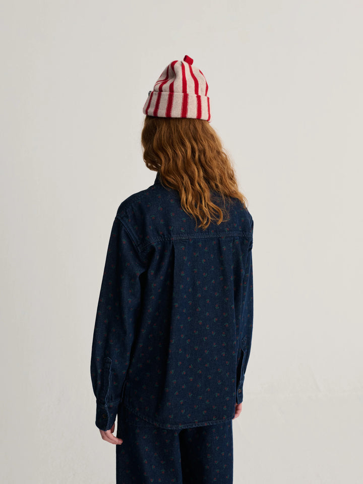 Swamp Whirl Light Denim Shirt