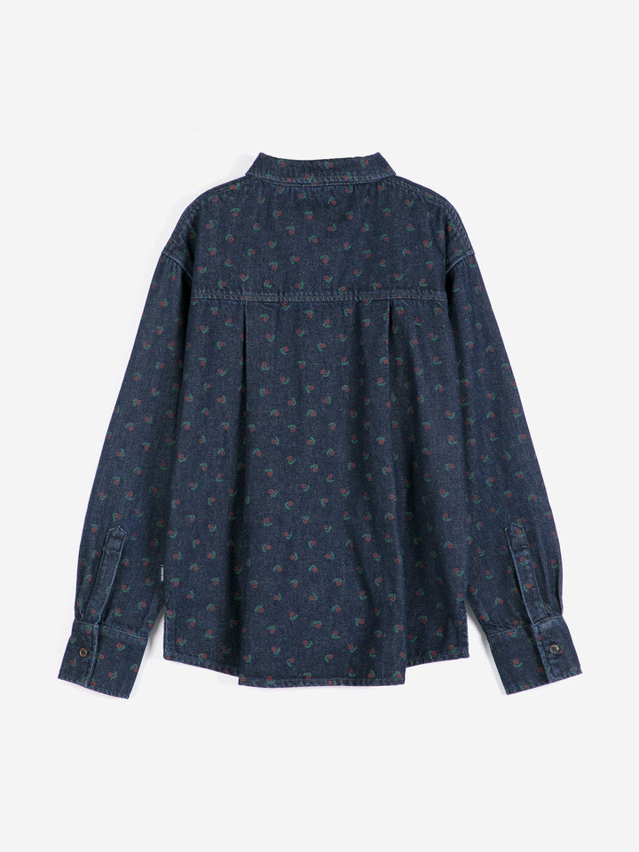 Swamp Whirl Light Denim Shirt