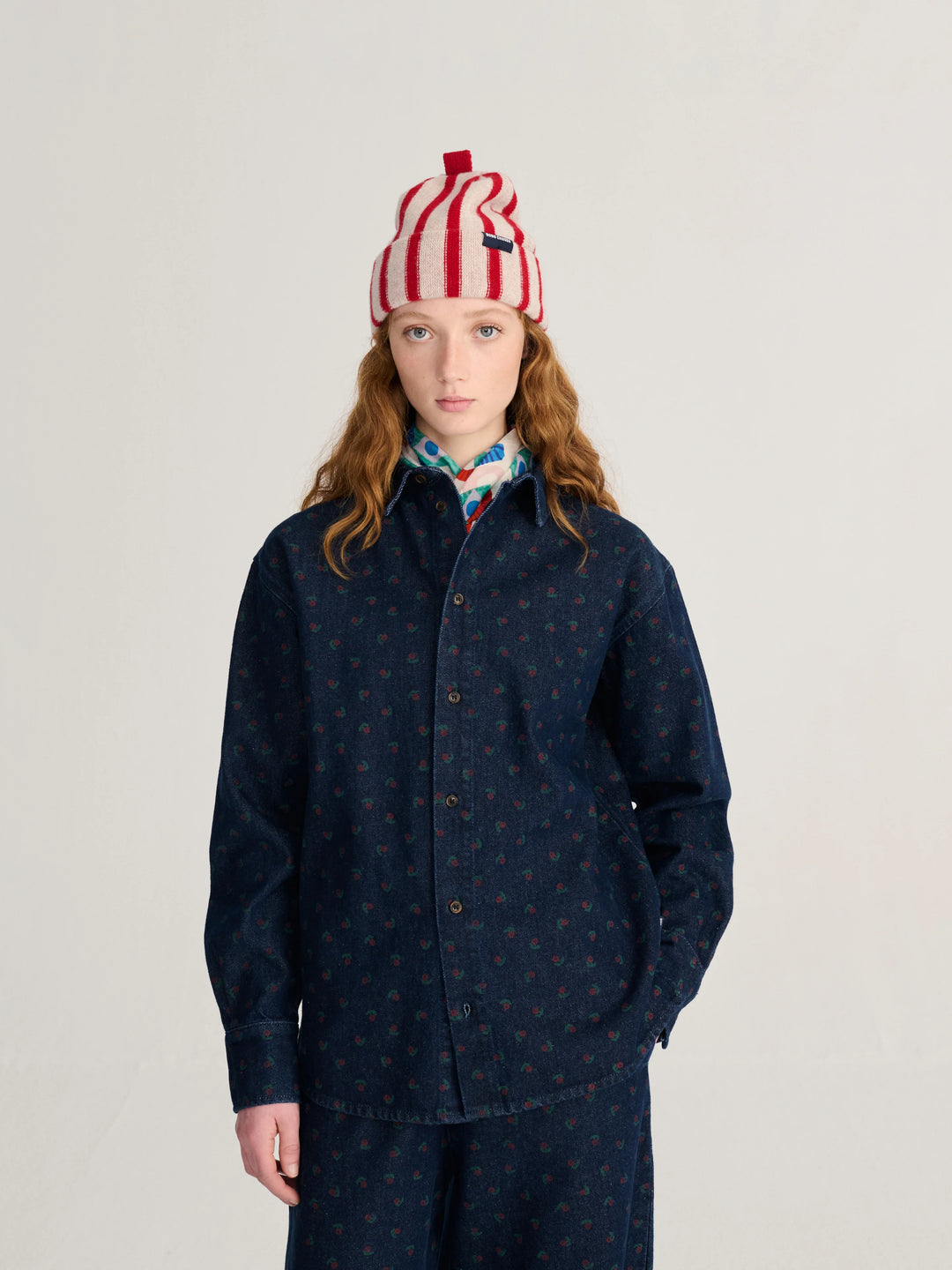 Swamp Whirl Light Denim Shirt