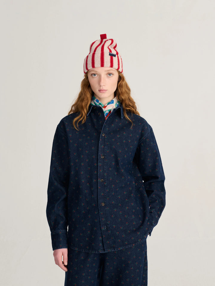 Swamp Whirl Light Denim Shirt