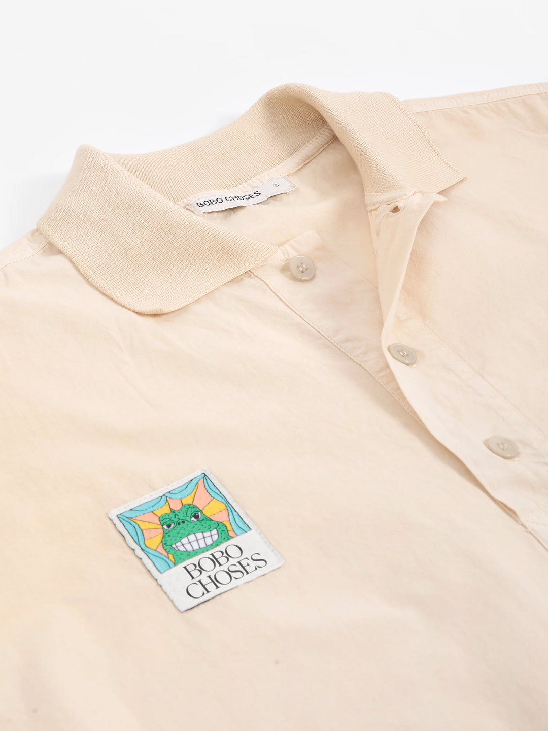 Oversize Poplin Polo Shirt