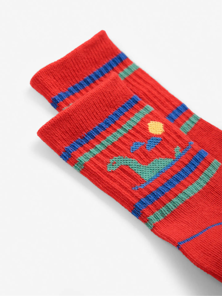 Lake Monster Short Socks