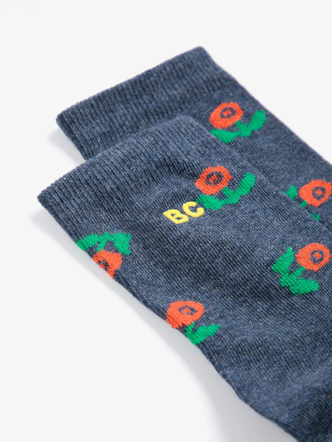 Stamp Bloom Short Socks