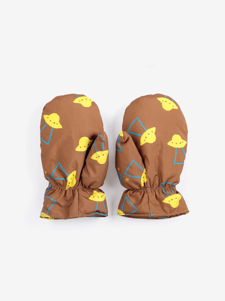 Pixel Abduction Mittens