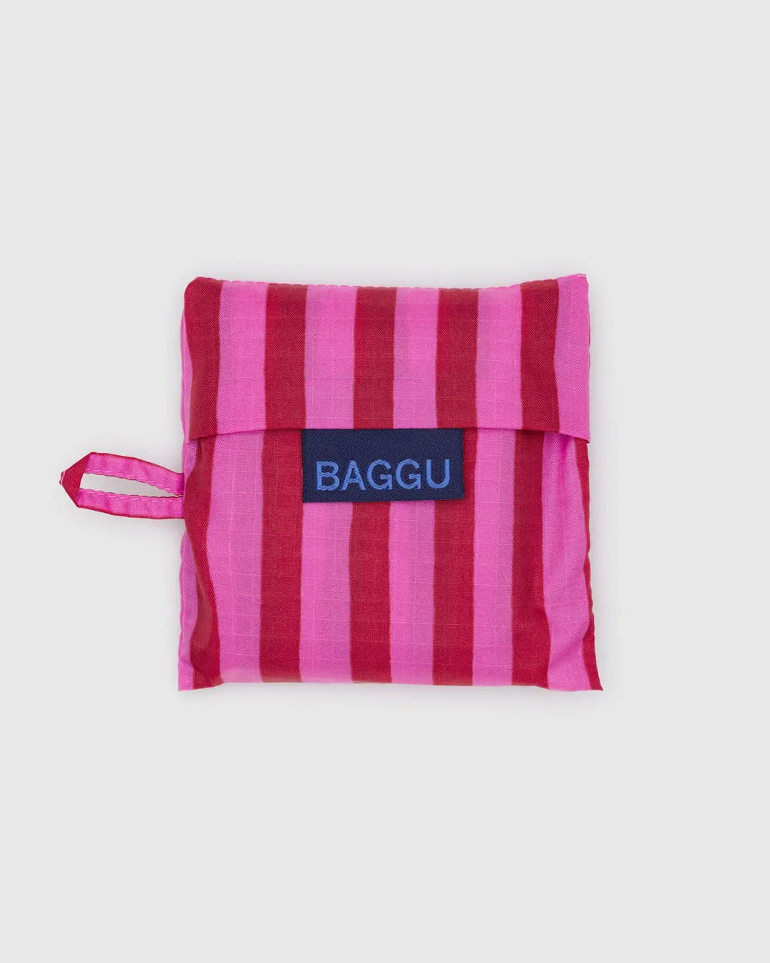 Baby Baggu - Pink & Red Painted Stripe
