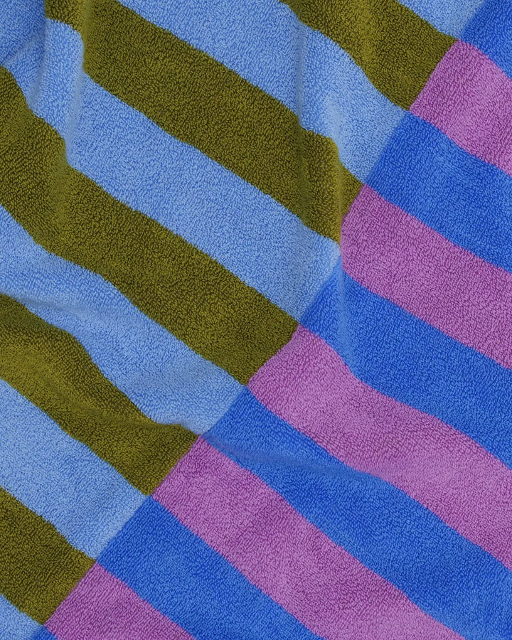 Hand Towel Set of 2 - Cabana Stripe Mix