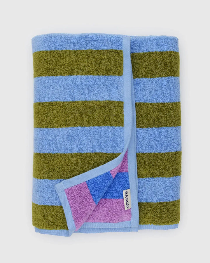 Bath Towel - Cabana Stripe Mix