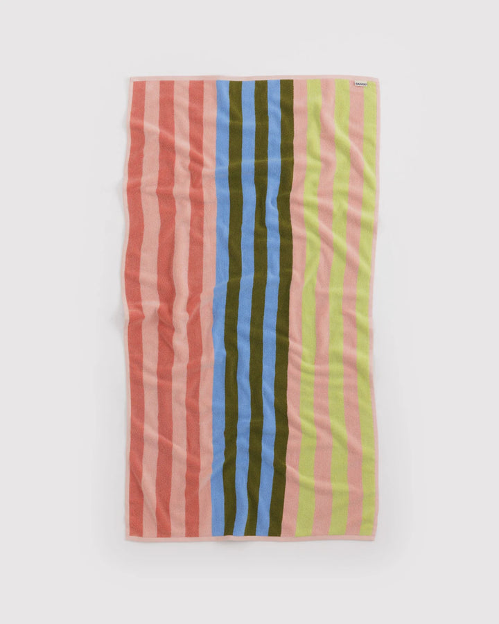 Bath Towel - Sherbet Stripe