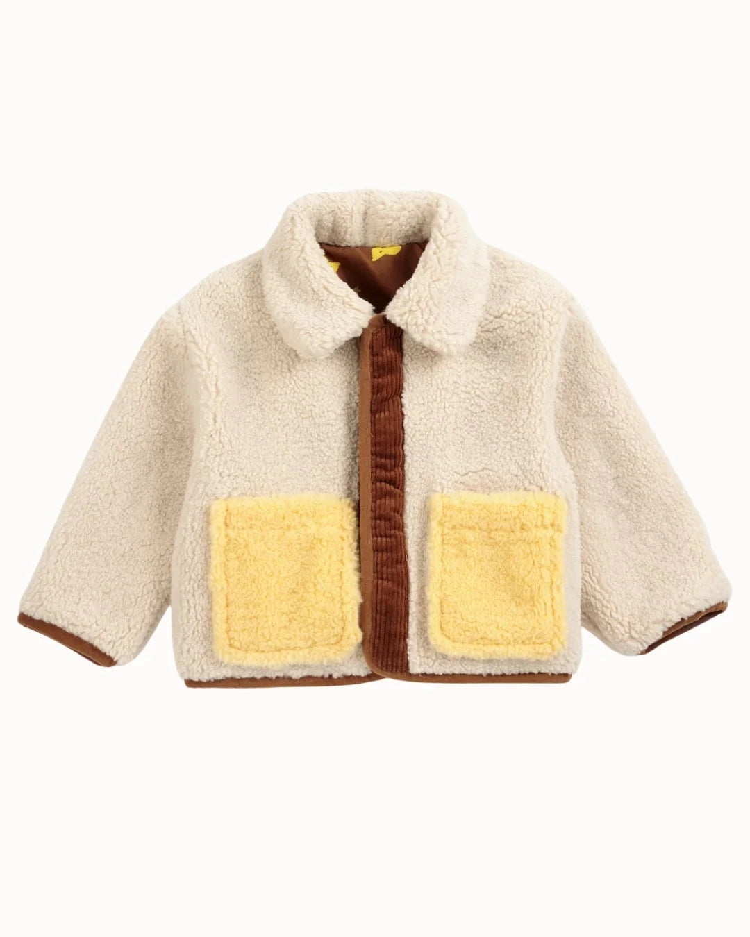 Pixel Abduction Sheepskin Reversible Jacket
