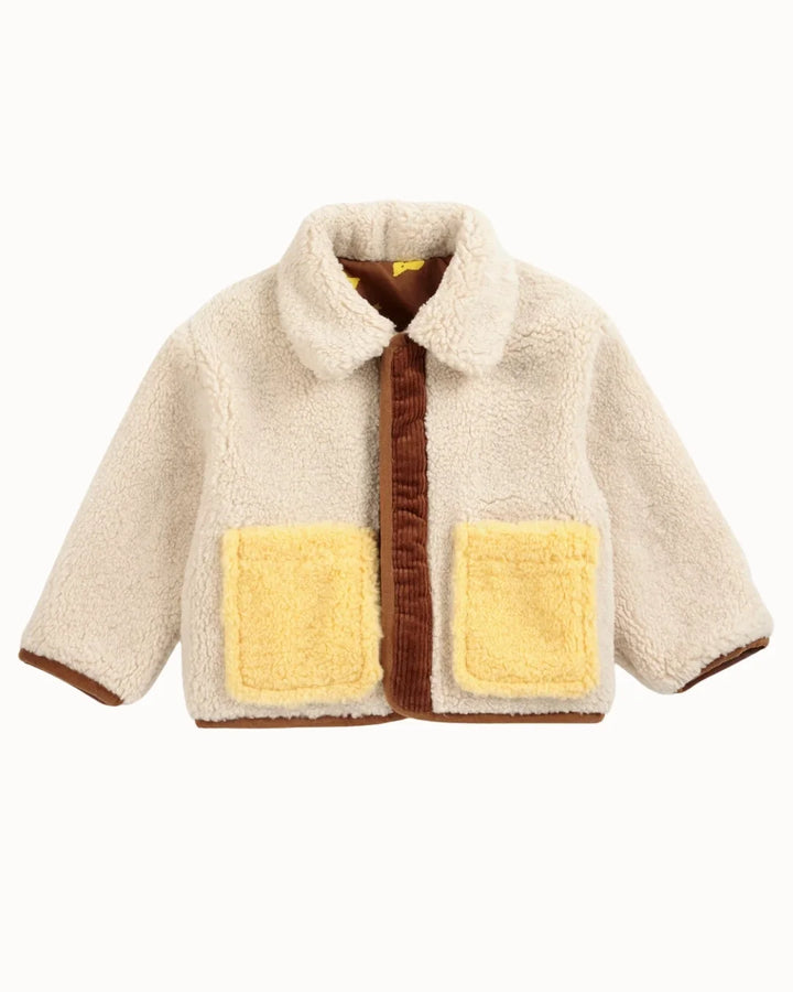 Pixel Abduction Sheepskin Reversible Jacket