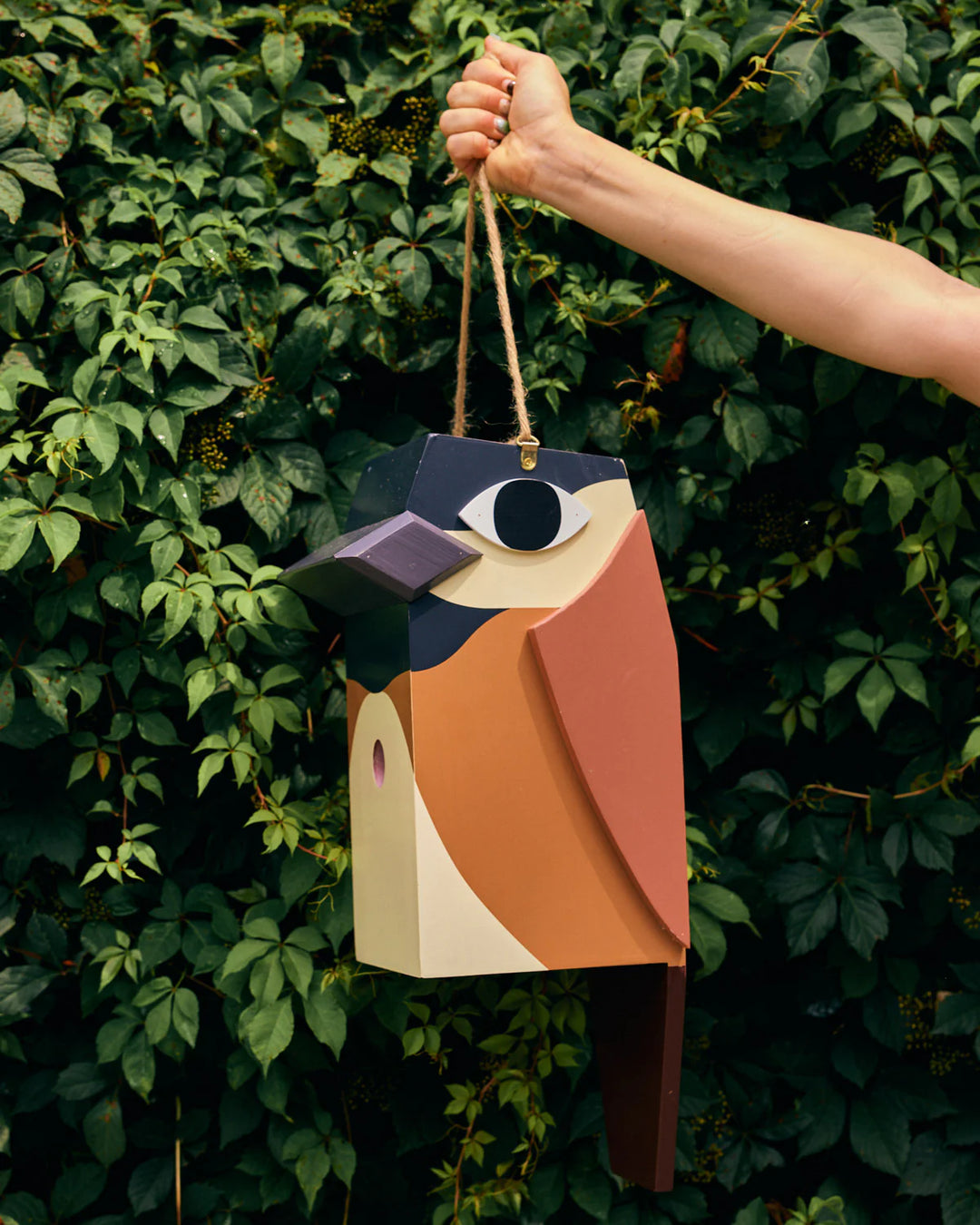 Hand-Painted Birdhouse