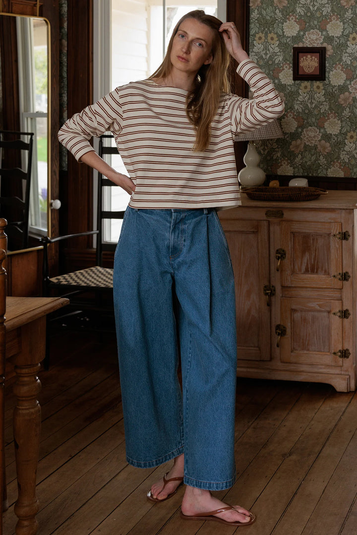 Stoop Pleated Pants