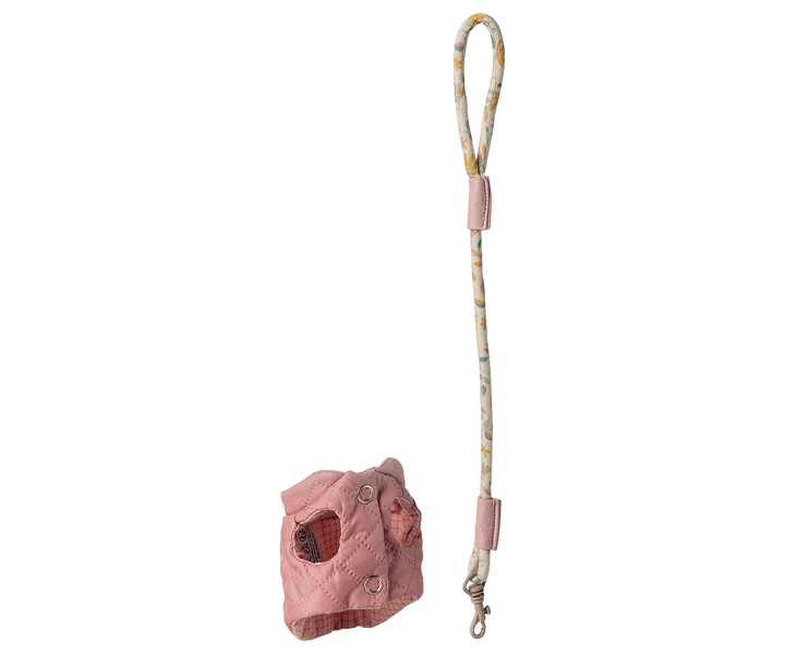 Pet Cupply, Harness and Leash - Rose