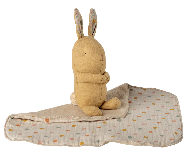 Lullaby friends, Bunny, Mini - Cream yellow