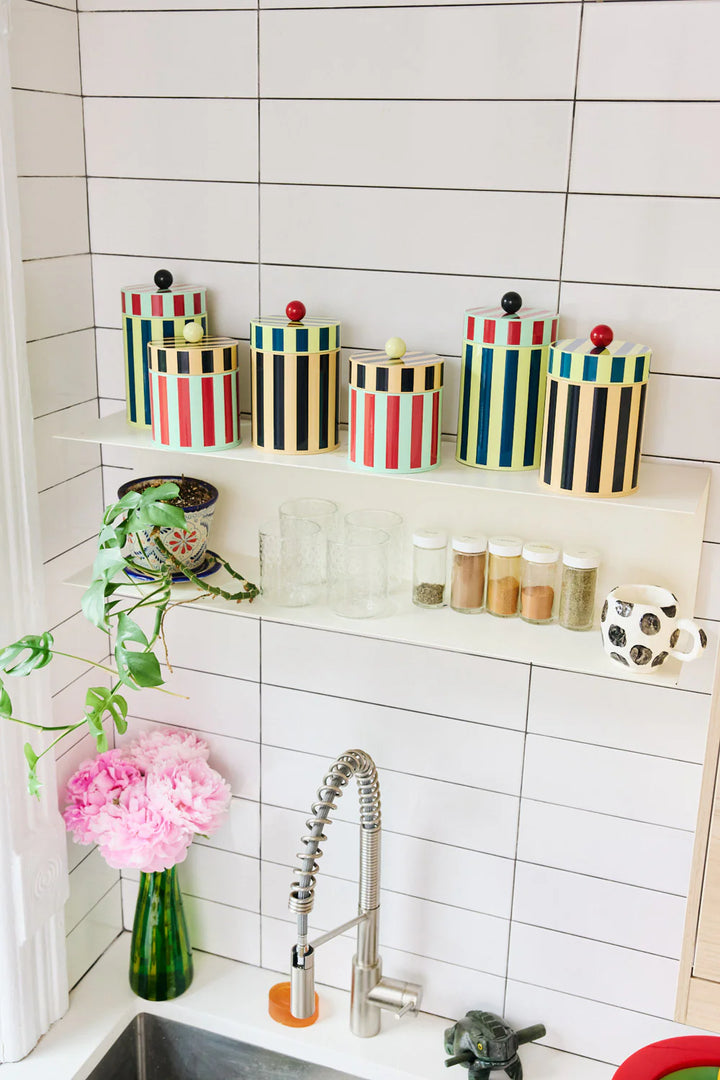 Stripe Canister - Multi